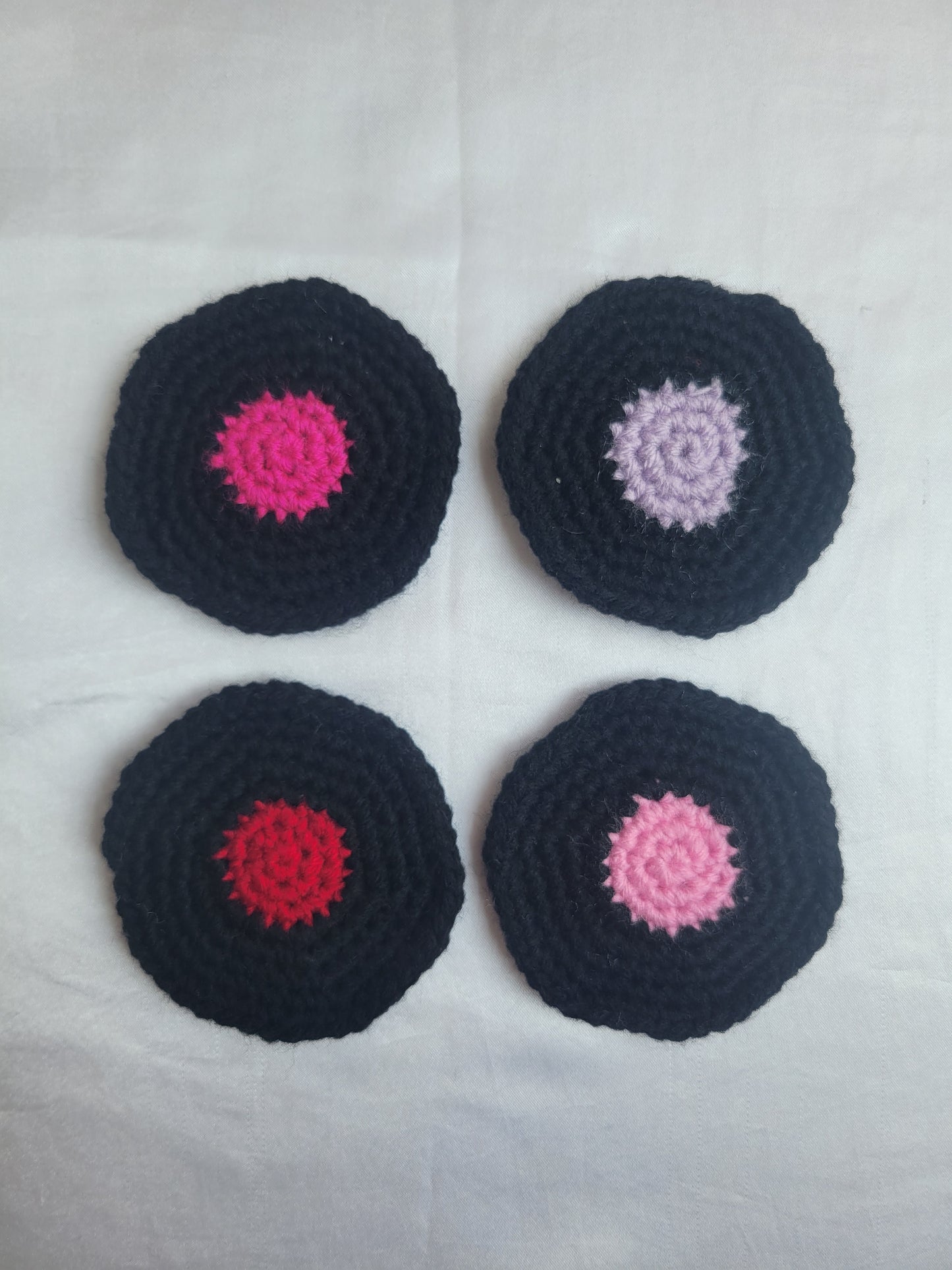 Retro Record Coaster Set