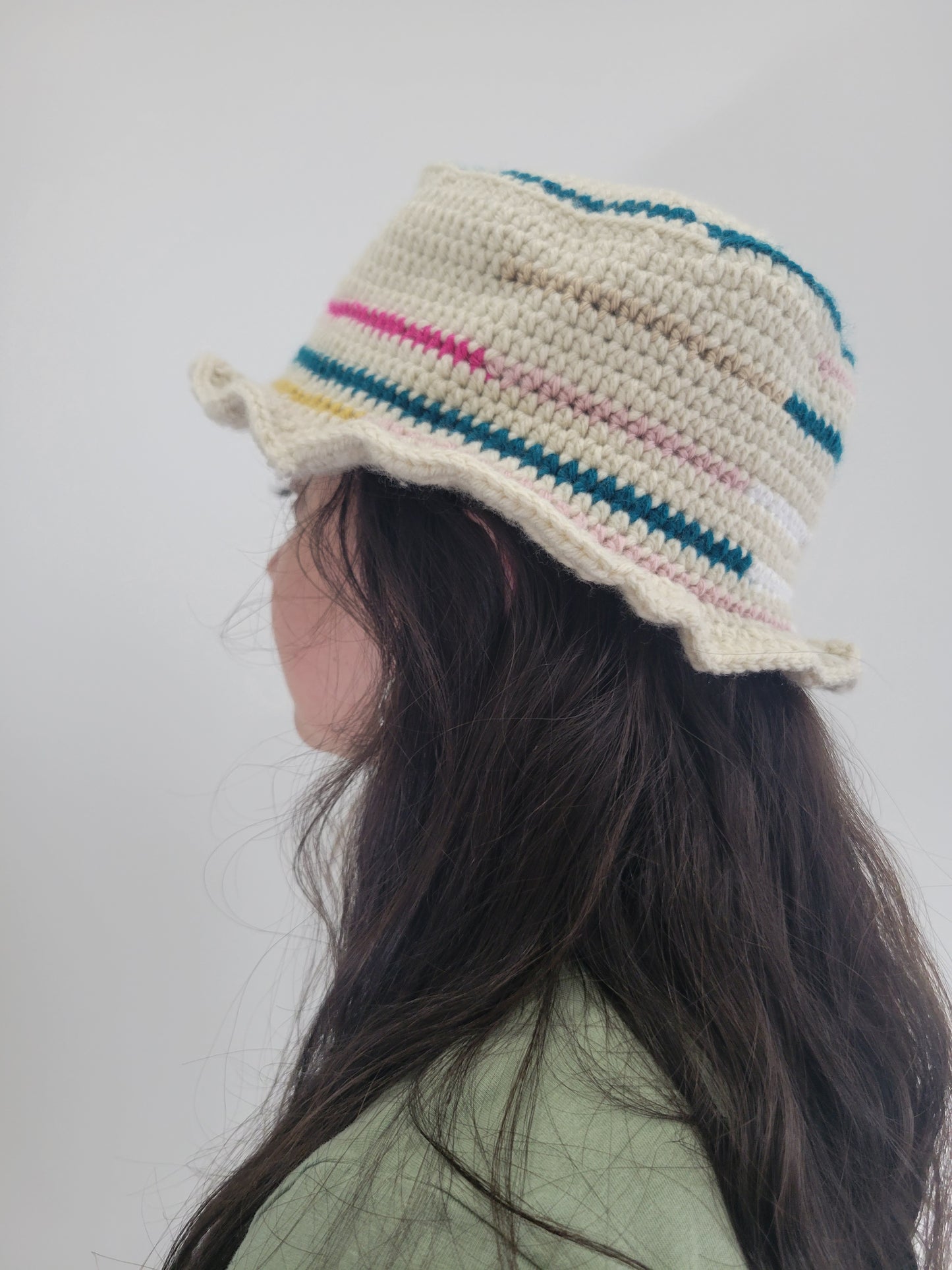 Stripey Bucket Hat