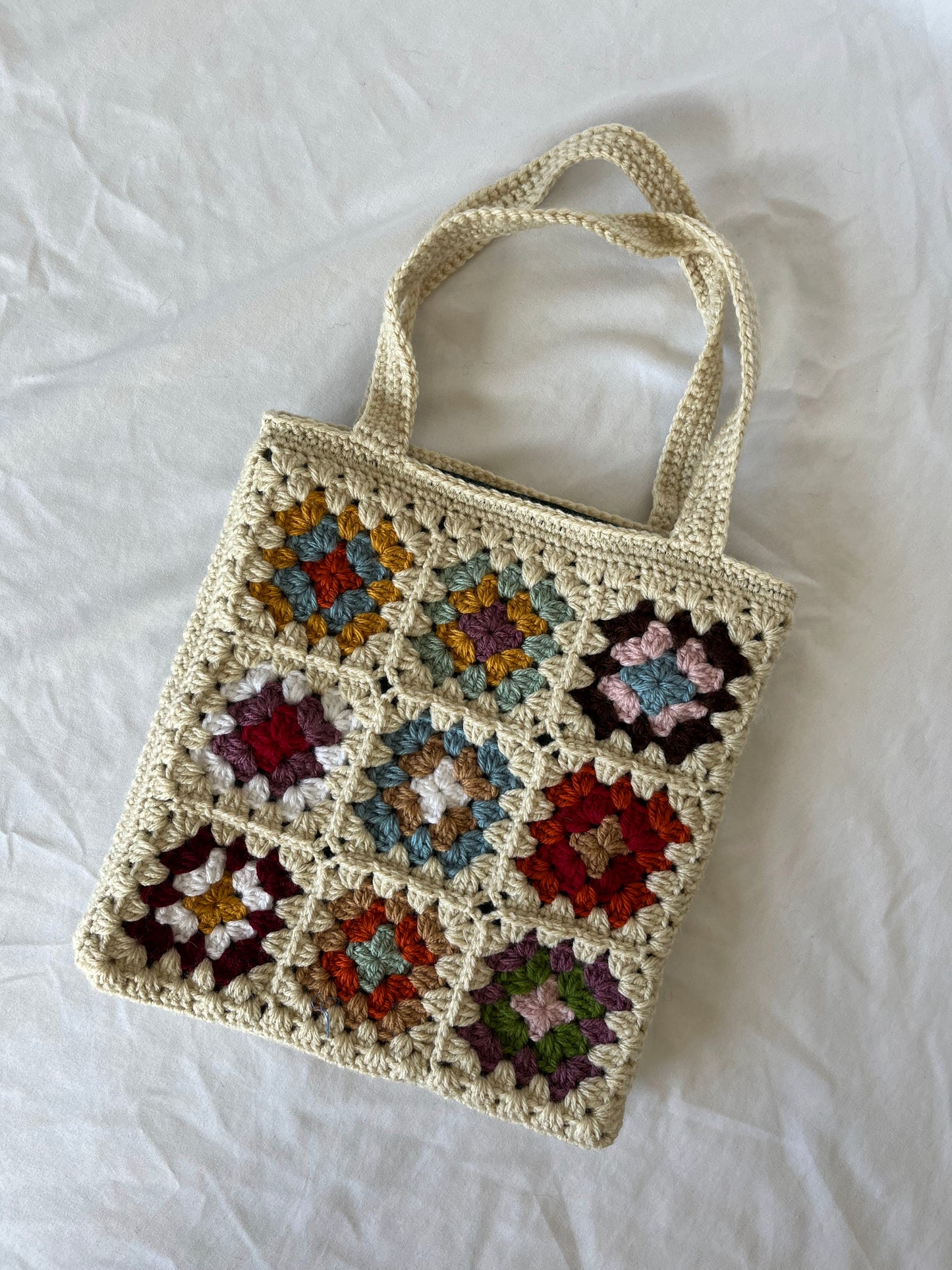Classic Granny Square Tote