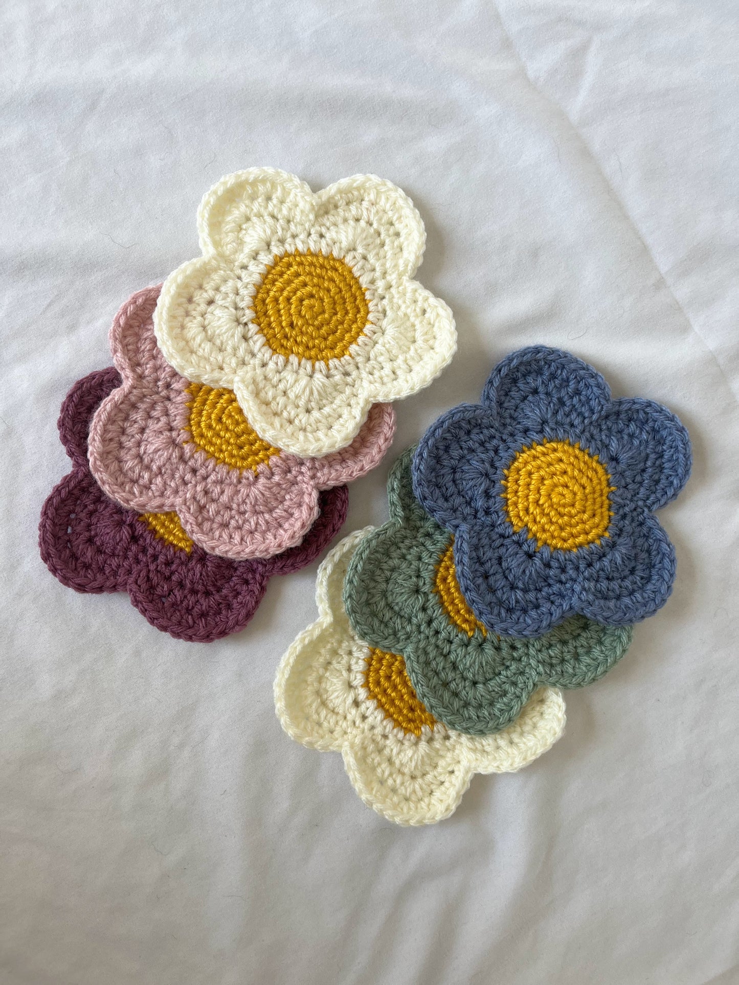 Flower Power Coaster Set