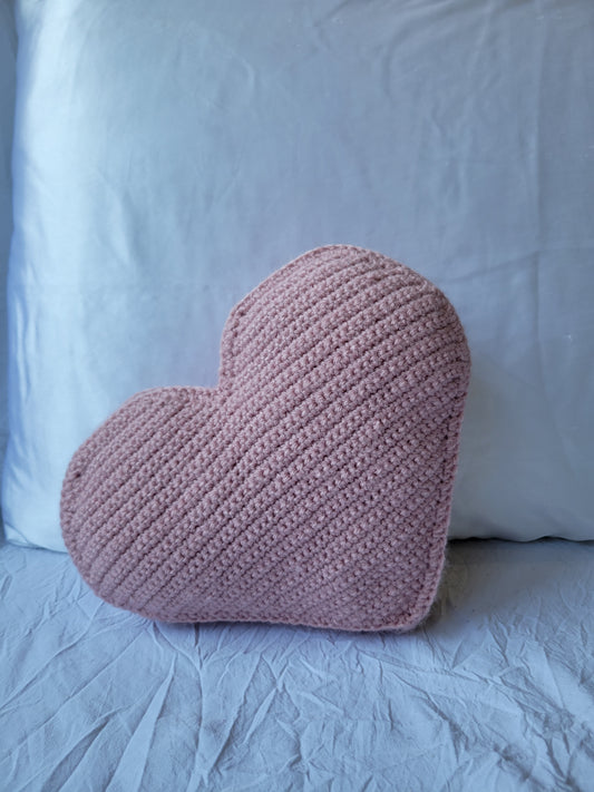 Candy Heart Throw Pillow