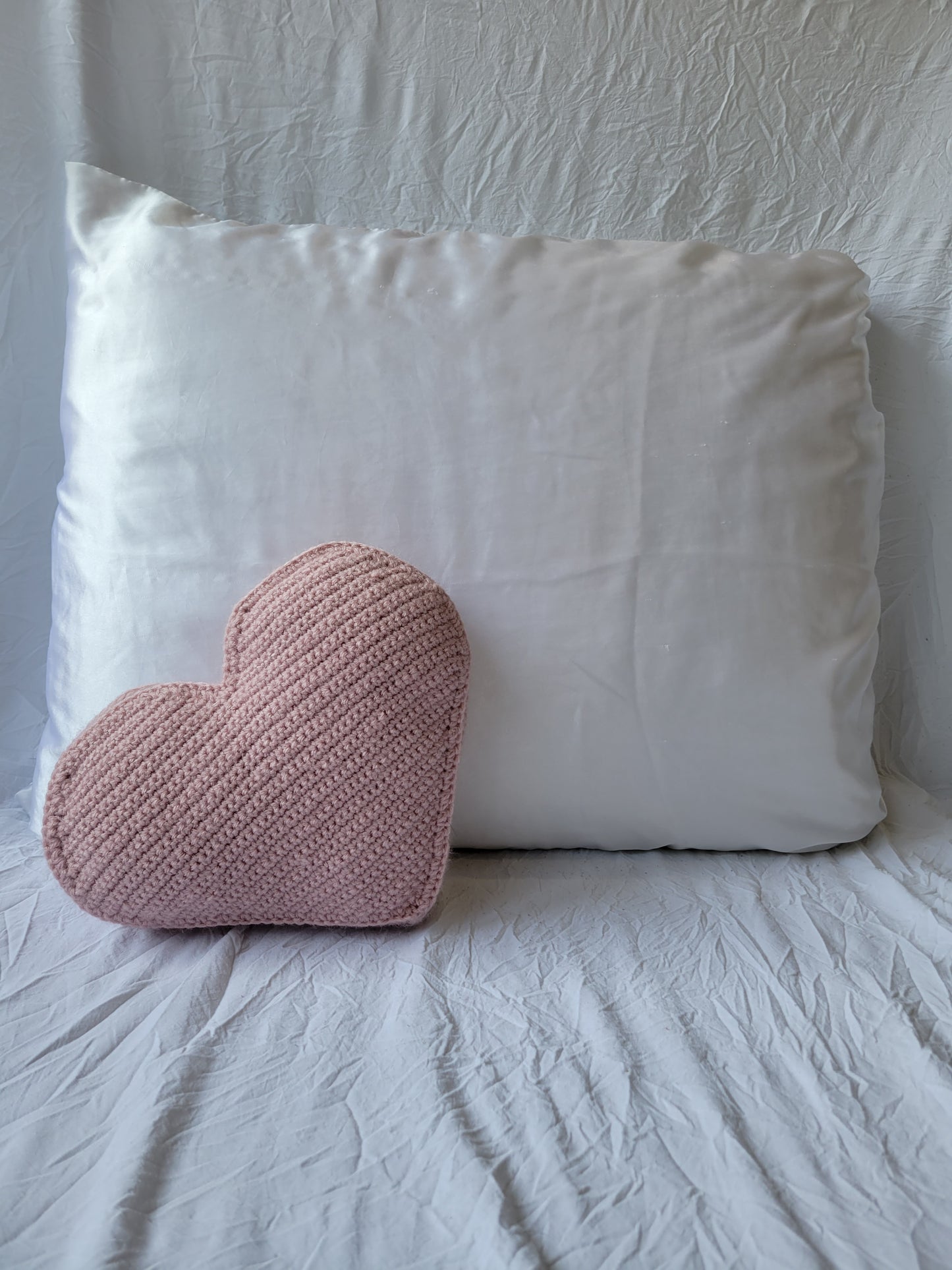 Candy Heart Throw Pillow