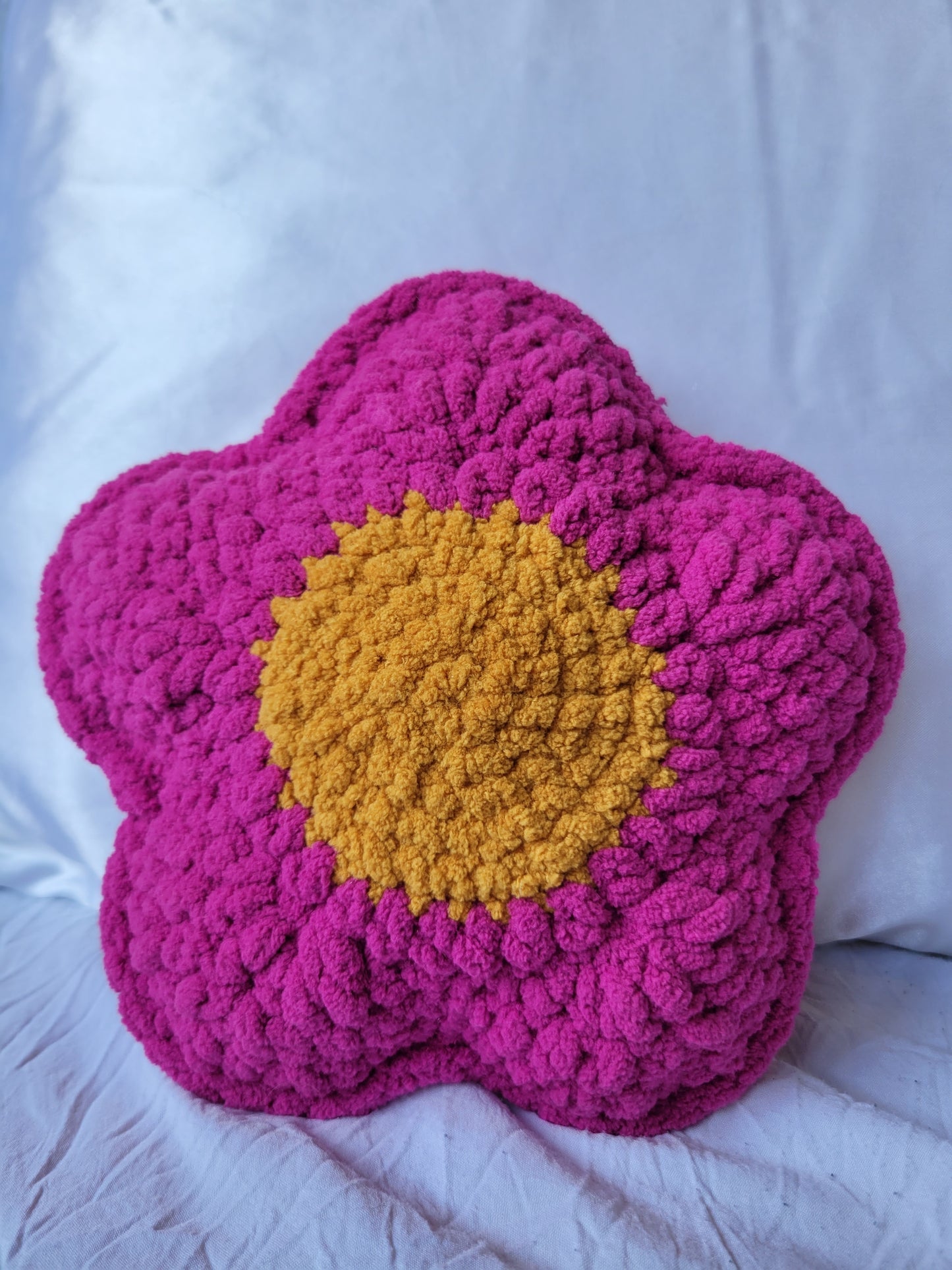 Retro Flower Mini Pillow