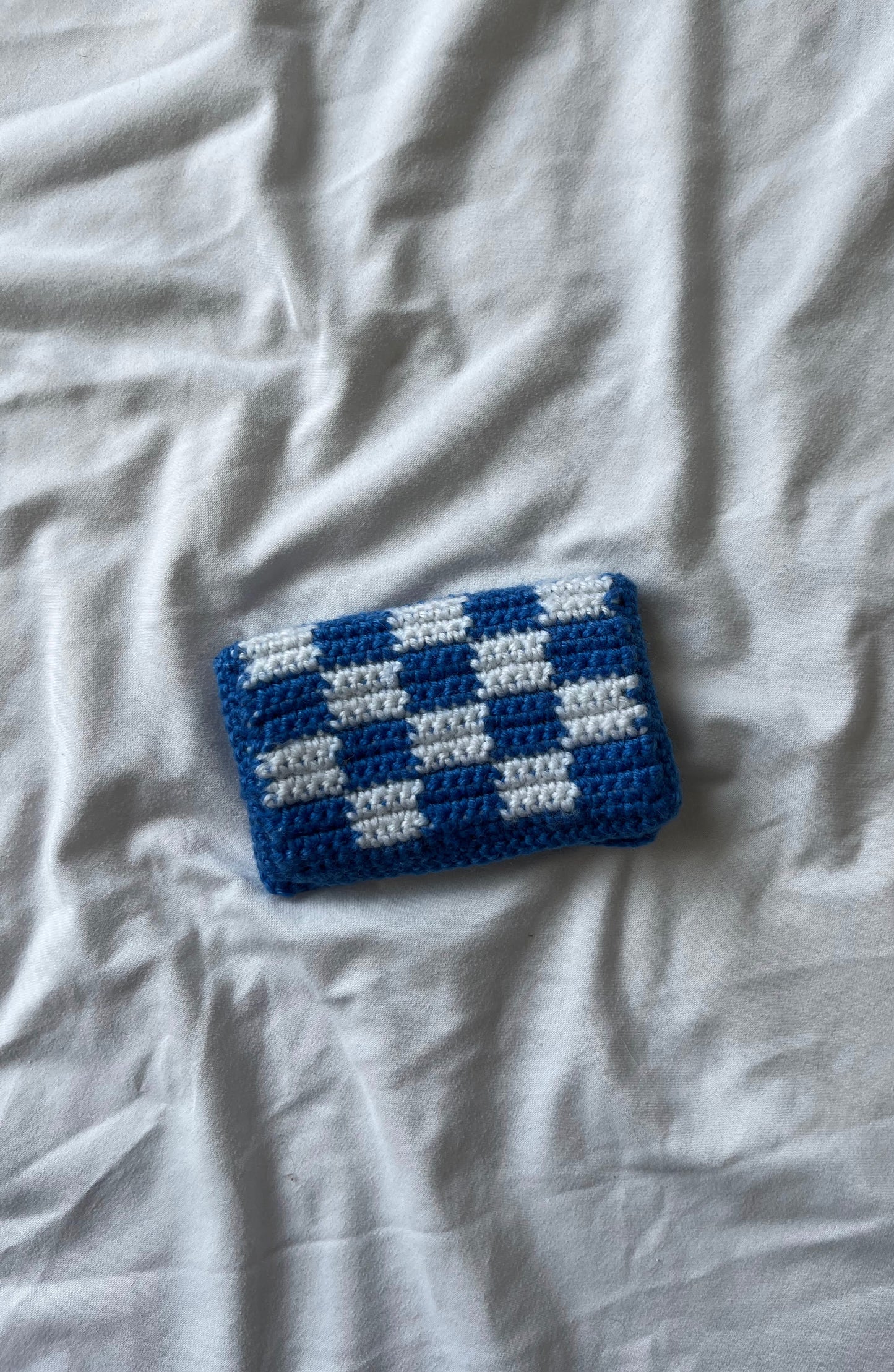 Checkered Card Holder