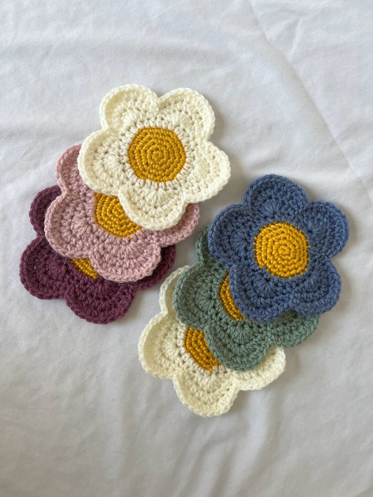 Flower Power Coaster Set