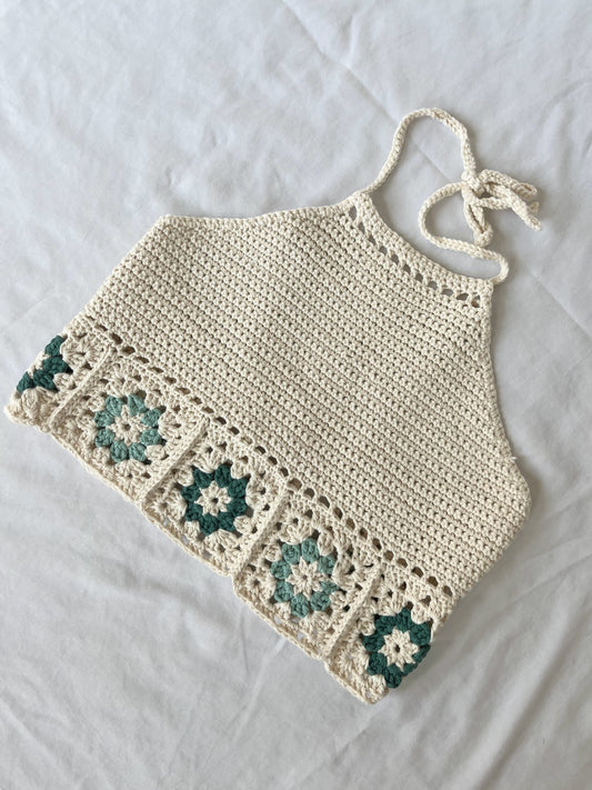 Granny Square Halter Top
